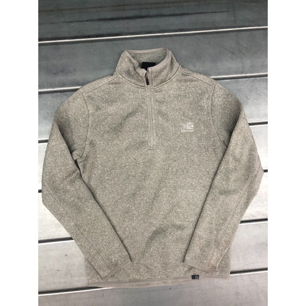 Karrimor Sweatshirt Womens‎ XS Gray Fleece Mock Neck Pullover Performance